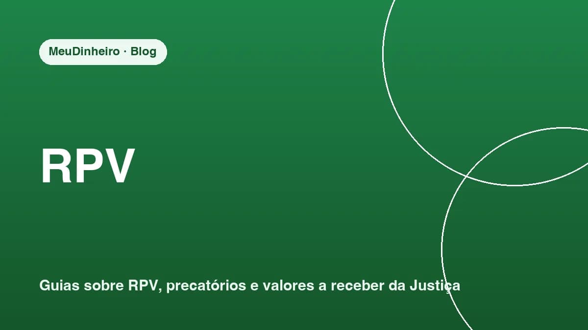 RPV TRF1: prazo de pagamento, consulta pelo CPF e depósito 2026